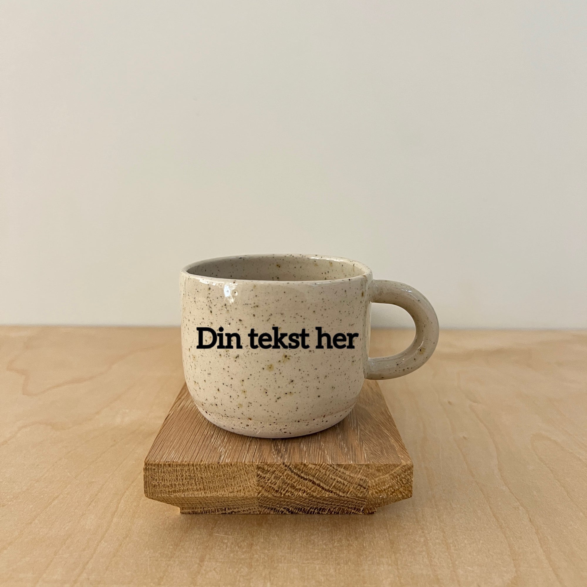 Kop med egen tekst - Design selv